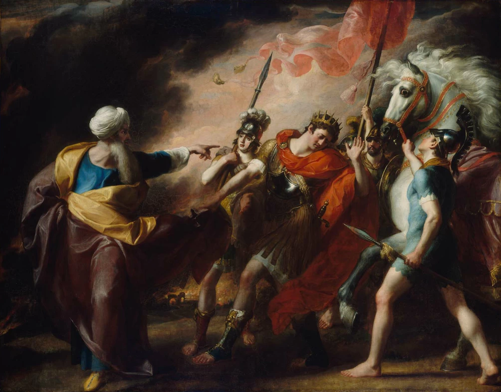 Samuele che rimprovera Saul - Museum of Fine Arts, Boston
